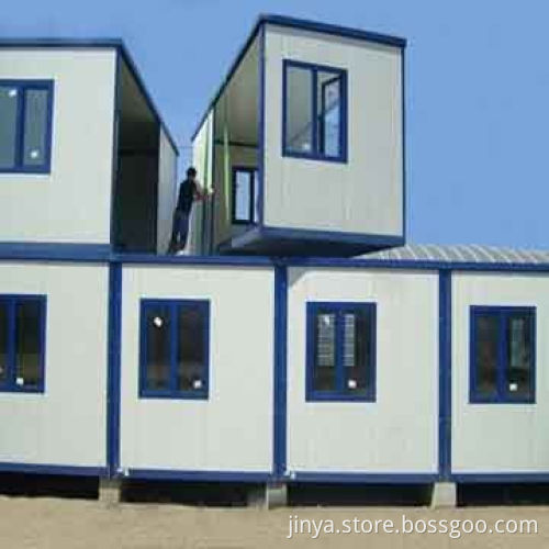 Containers Builders with Light Steel Structure, EPS Sandwich Panel
